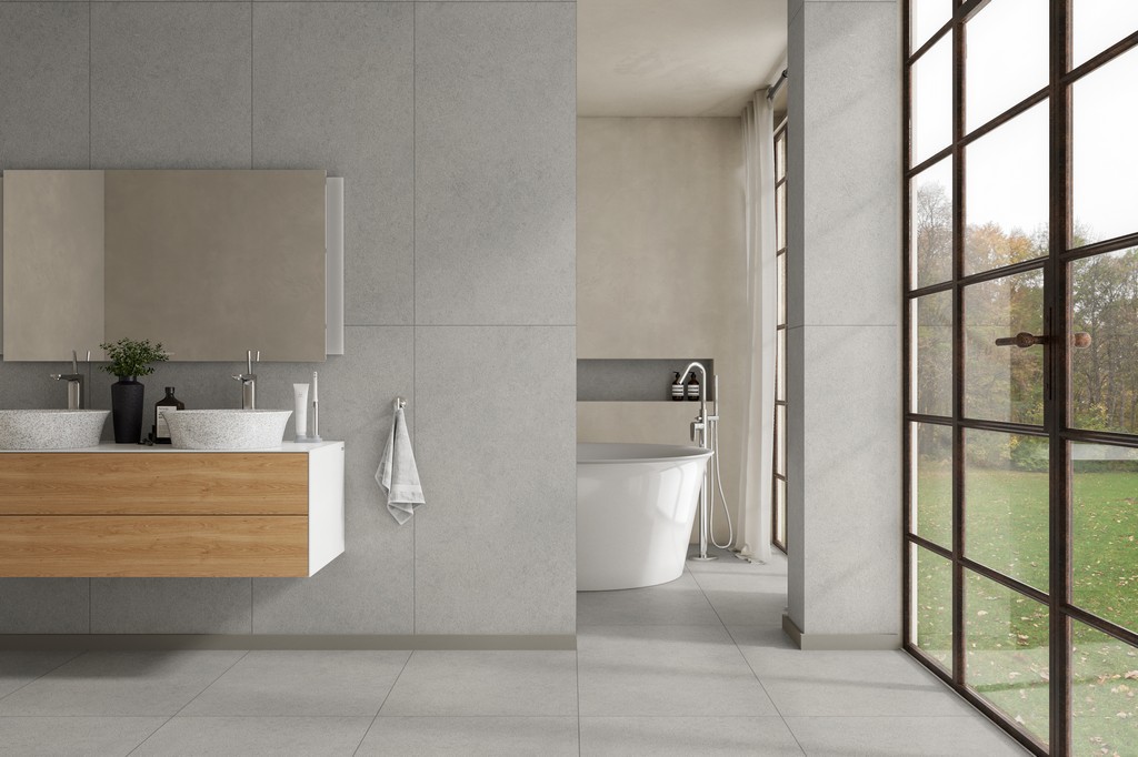 Керамогранит "Ennface" 600*1200 Gravel Smoke Flex Матовый Серый — купить в Орле