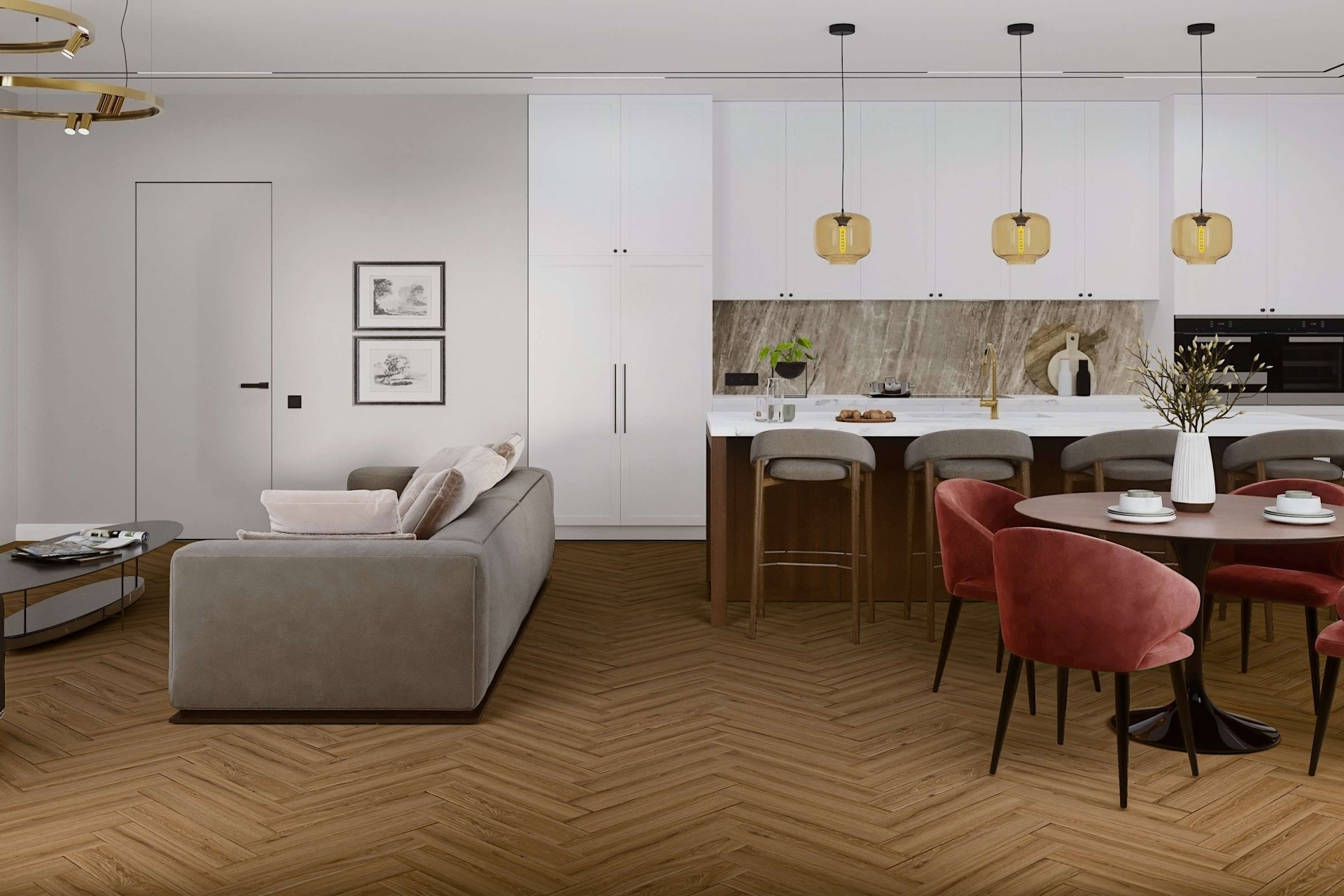 SPC ламинат «Damy Floor» Лидс (615*123*4 мм) — купить в Орле