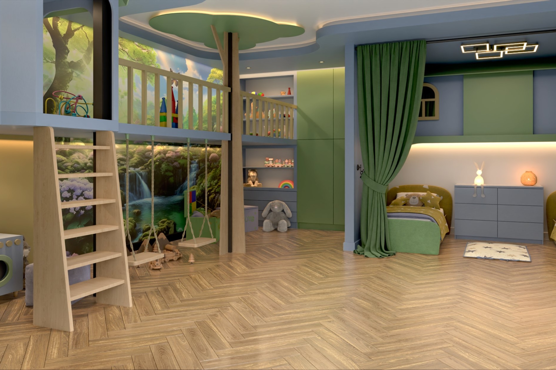 Инженерный паркет «Damy Floor» Натуральный (укладка елочкой) — купить в Орле