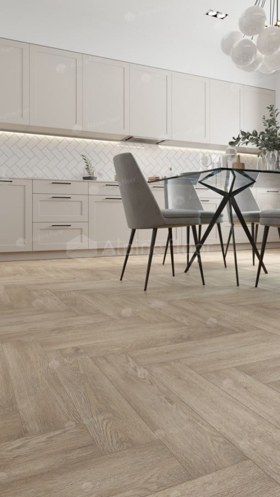 Виниловая плитка "Alpine Floor" Parquet LVT Дуб Ваниль Селект (590*118*2,5 мм) — купить в Орле
