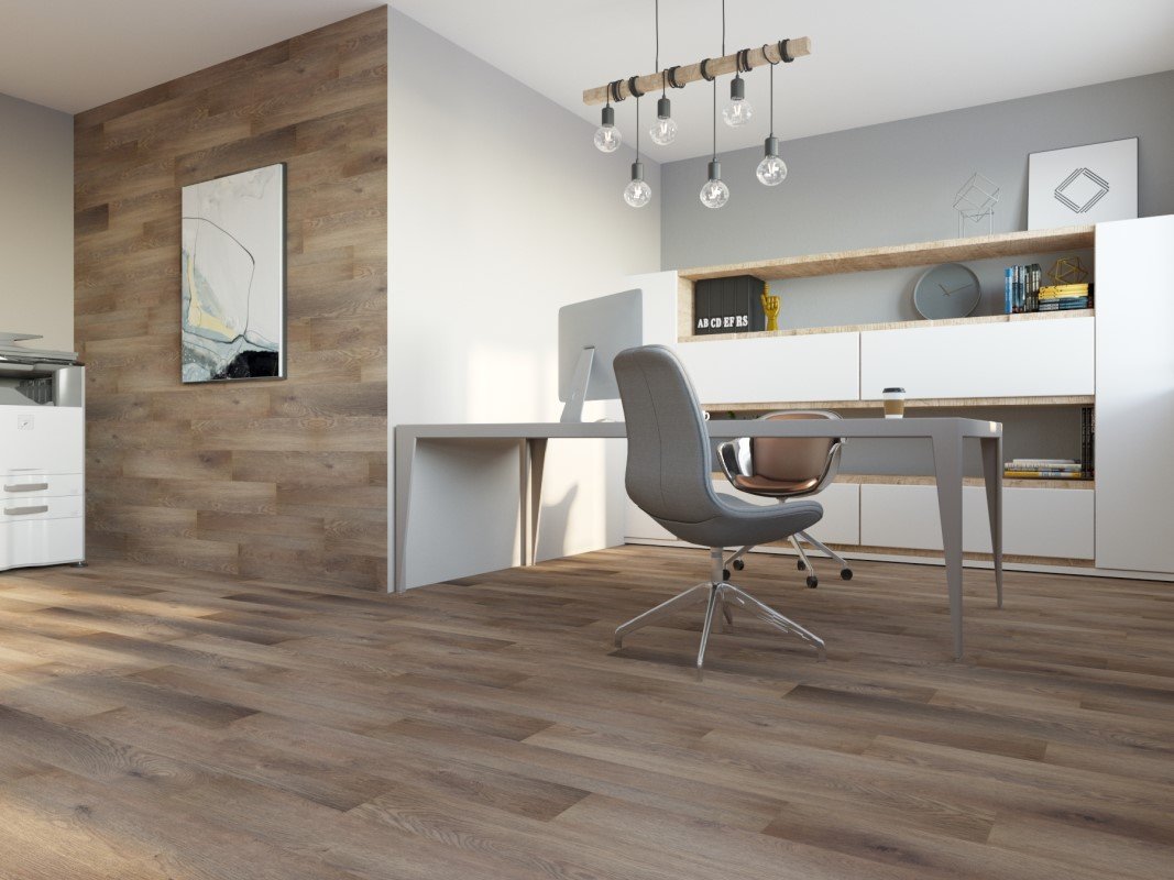 Замковая ПВХ плитка "Art Tile" Дуб Террас (920*150*4 мм) — купить в Орле