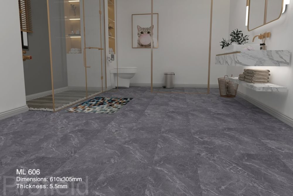 SPC ламинат "Profield" Грей марбл (305*610*5,5 мм) — купить в Орле