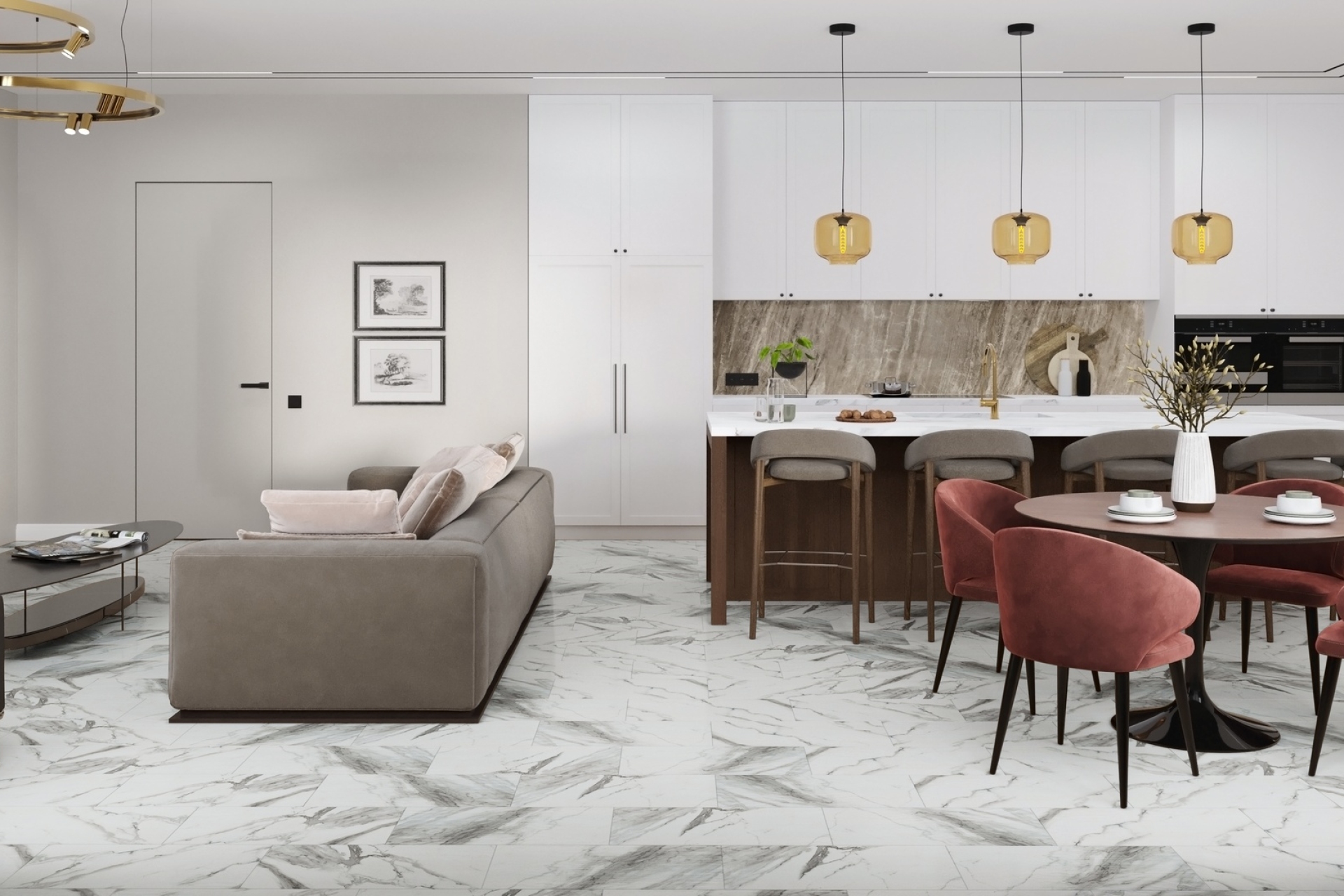 SPC плитка «Damy Floor» Эверест (610*305*5 мм) — купить в Орле