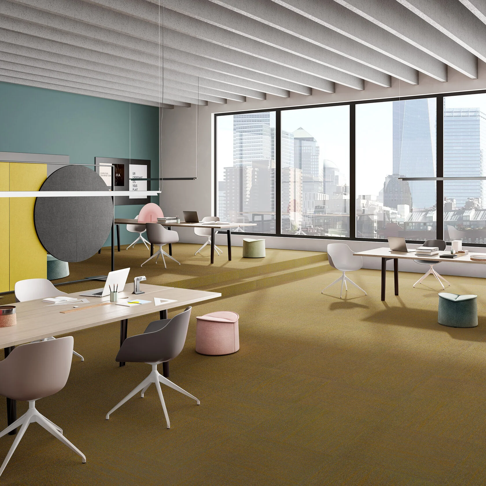 Ковровая плитка Marvel Tile 97 (500*500*6 мм) — купить в Орле