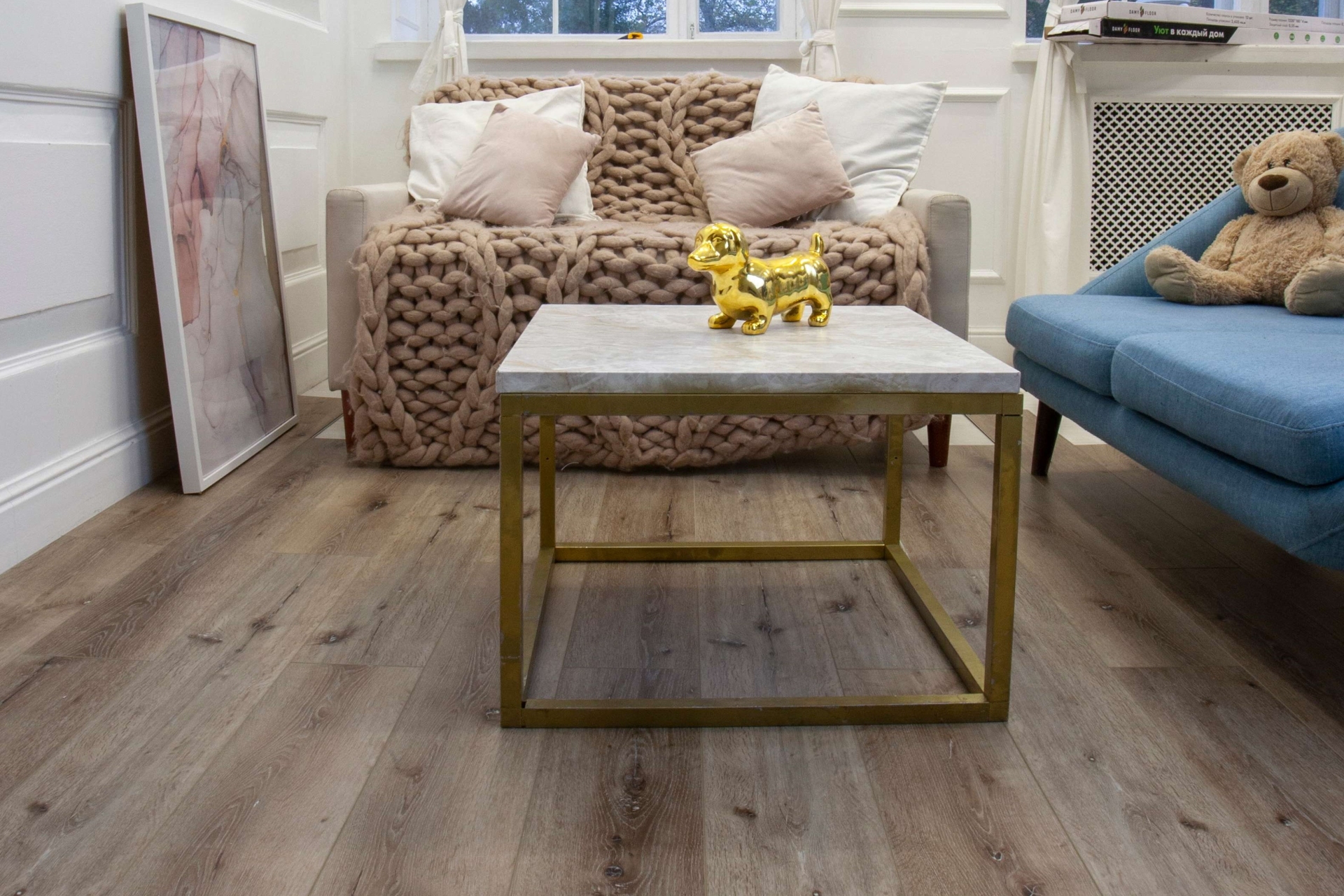 Усовершенствованная кварц-виниловая плитка «Damy Floor» Дуб Лофт (1227*187*2,5 мм) — купить в Орле