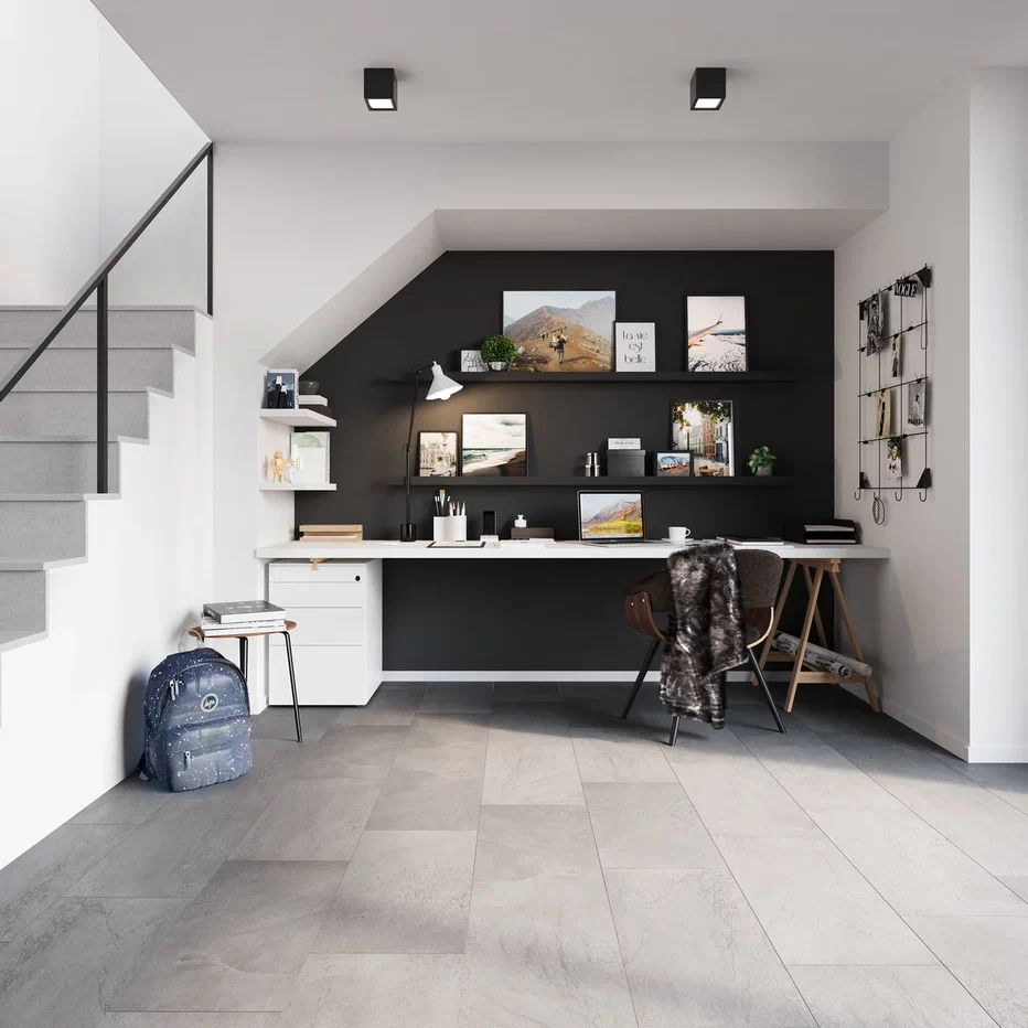 SPC ламинат "Invictus" Groovy Granite Steel (603*298*6мм) — купить в Орле