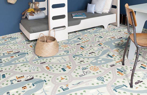 Линолеум бытовой "IVC" Neo Karta 82 (3м) — купить в Орле