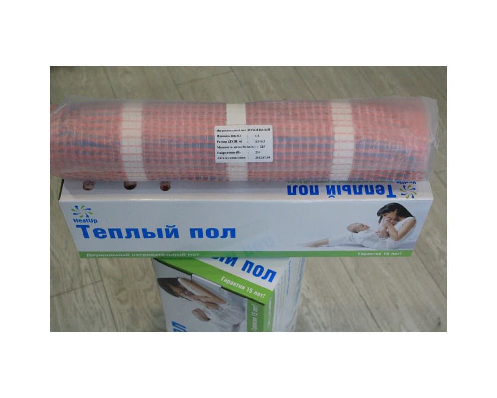 Пленочный теплый пол "HeatUp" 0,5*6м монтажный комплект — купить в Орле