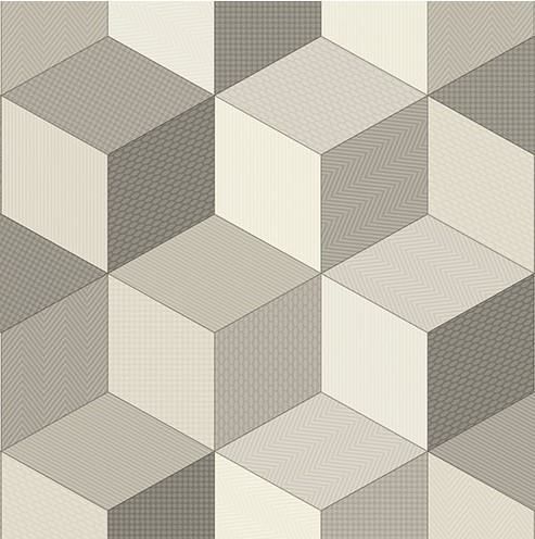 Линолеум бытовой "IVC" Bingo Cubes 83 (3м) — купить в Орле