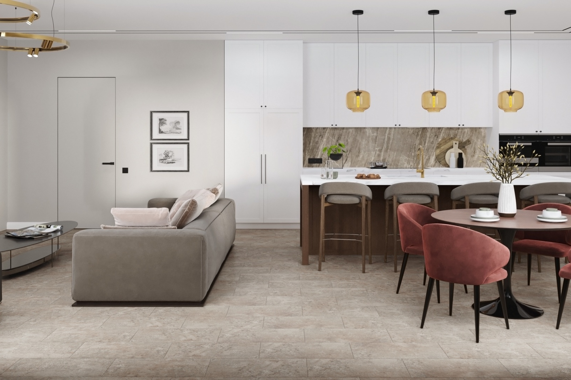 SPC плитка «Damy Floor» Эйгер (610*305*5 мм) — купить в Орле