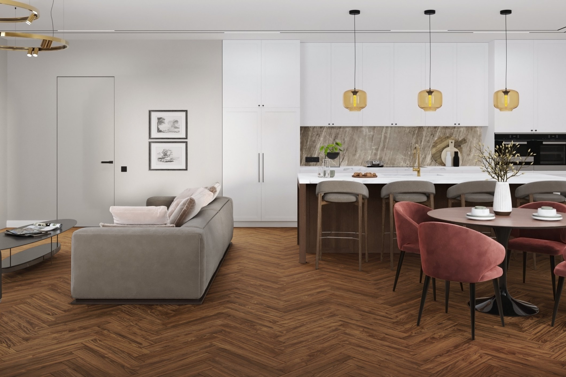 SPC ламинат «Damy Floor» Дерби (615*123*4 мм) — купить в Орле