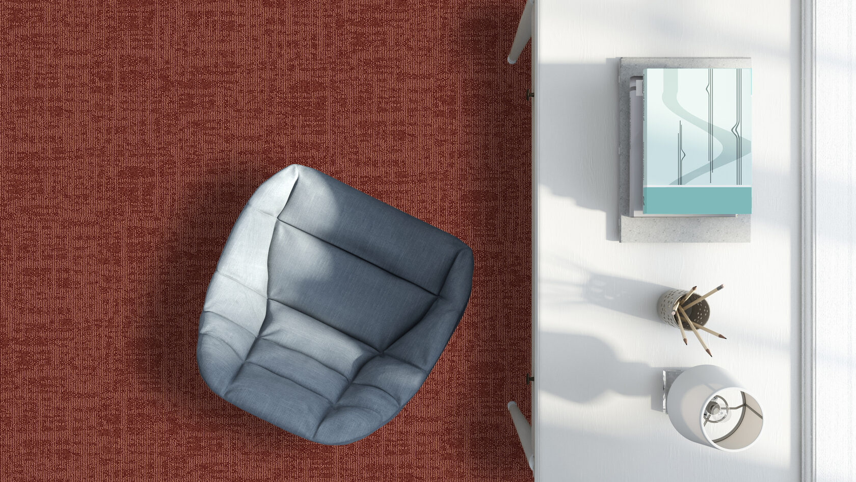 Ковровое покрытие "Bonkeel" Soul One Red (ширина 4м) — купить в Орле