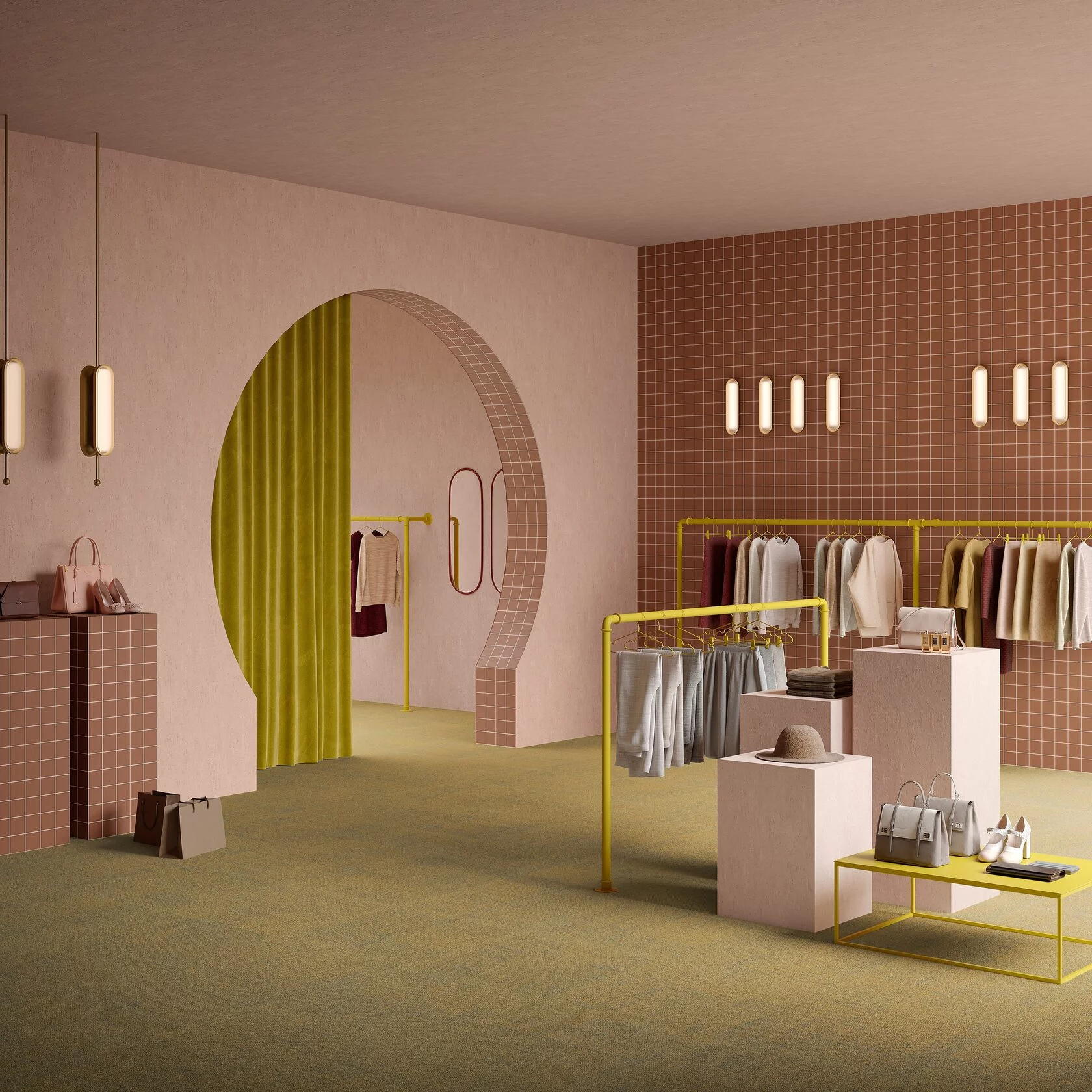 Ковровая плитка Mantra Tile 89 (500*500*6 мм) — купить в Орле