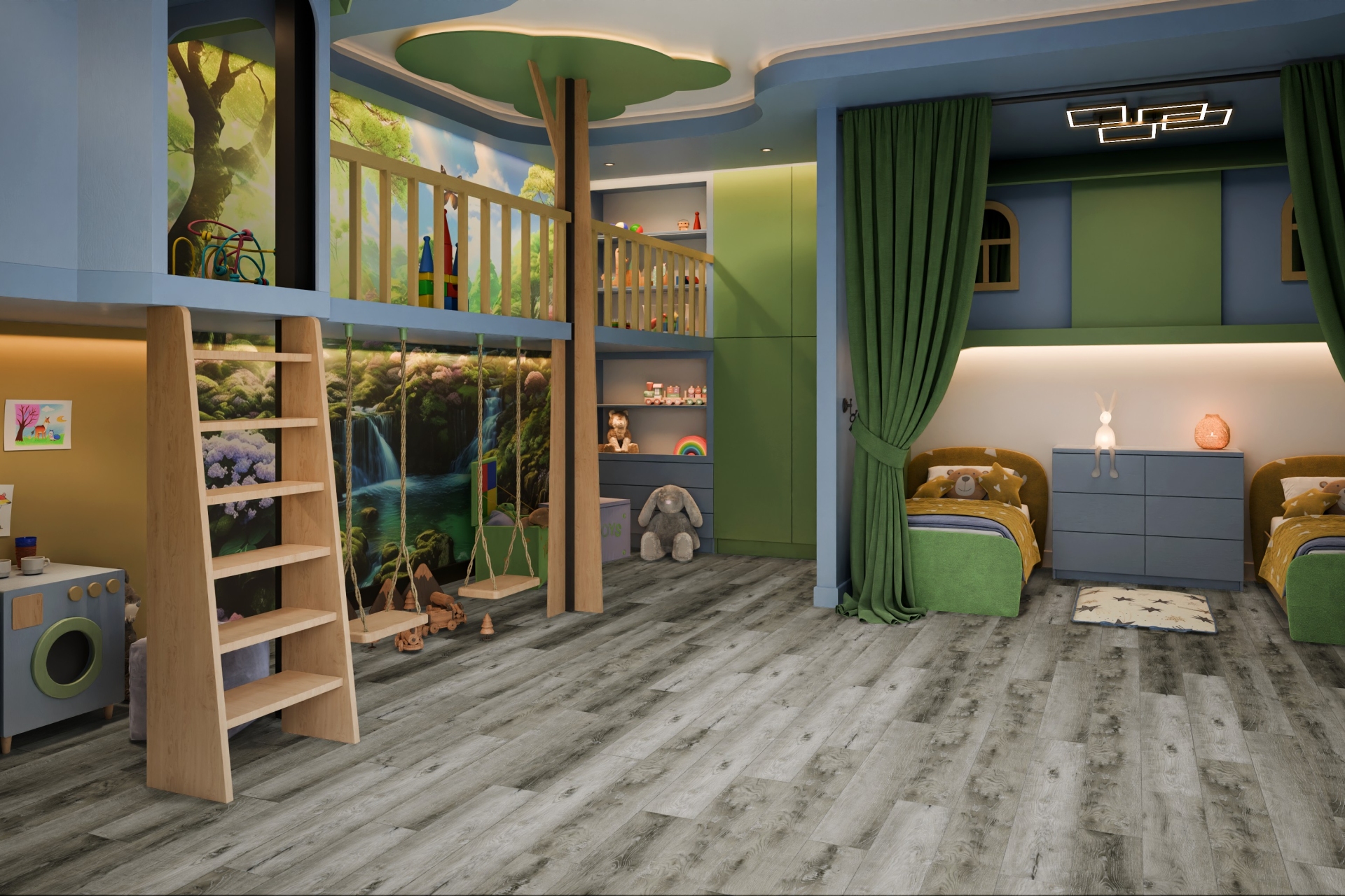 Усовершенствованная кварц-виниловая плитка «Damy Floor» Дуб Рустикальный Серый (1227*187*2,5 мм) — купить в Орле