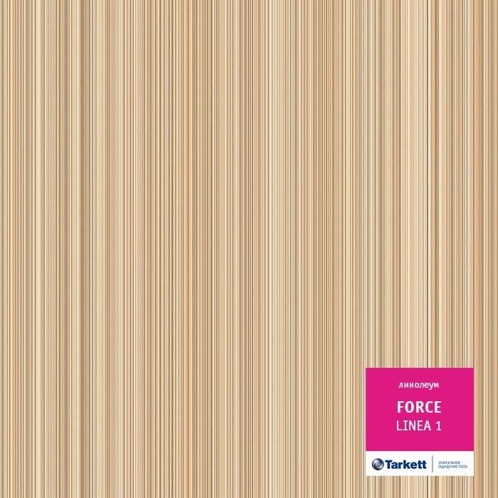 Линолеум полукоммерческий "Tarkett" Force Linea 1 (4м) — купить в Орле