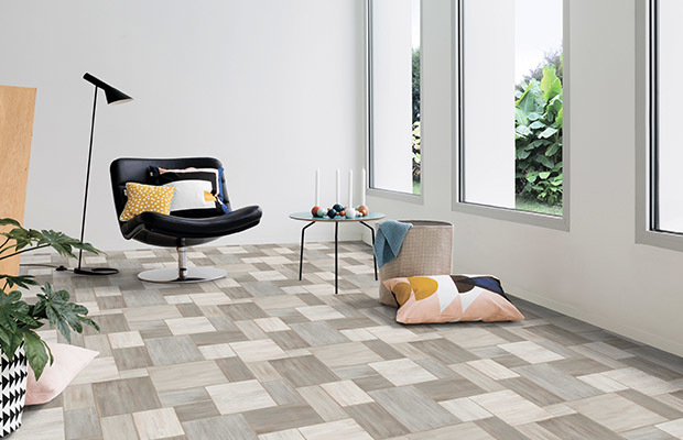 Линолеум полукоммерческий "IVC" Greenline Landscape 532 (4м) — купить в Орле