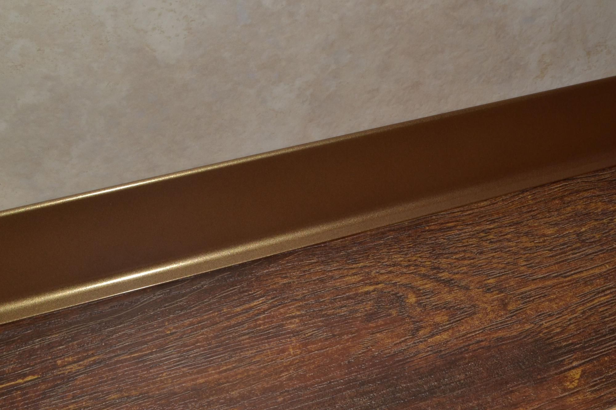 Угол наружный к алюминиевому плинтусу 60мм бронза — купить в Орле