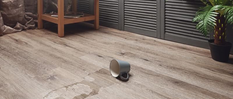 Кварцвиниловая плитка "Aquafloor" AF6041 Glue (1219,2*177,8*2 мм) — купить в Орле