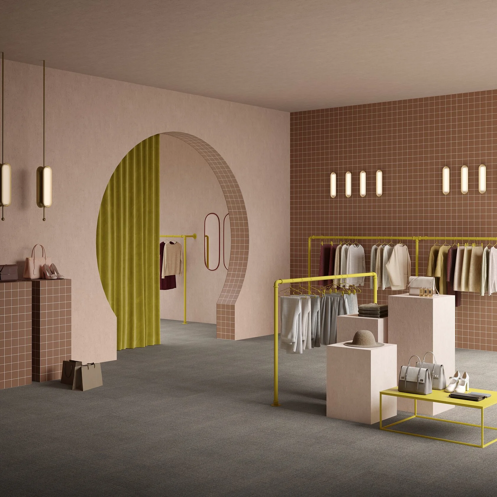 Ковровая плитка Mantra Tile 89 (500*500*6 мм) — купить в Орле