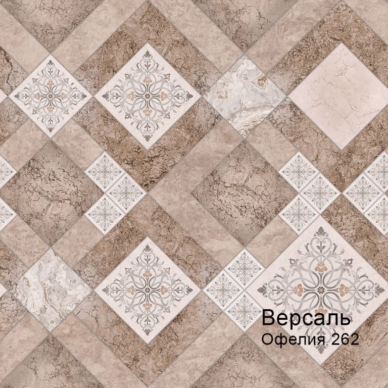 Линолеум бытовой "Комитекс" Версаль Офелия 262 (3,5м) — купить в Орле