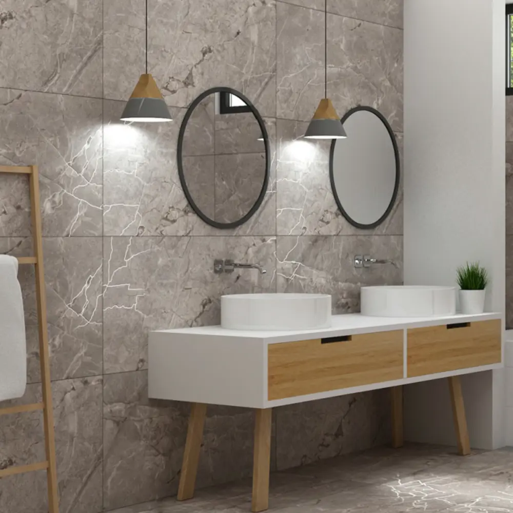 Керамогранит "Sonex" Harmony taupe карвинг 60x120см цвет коричневый с прожилками — купить в Орле