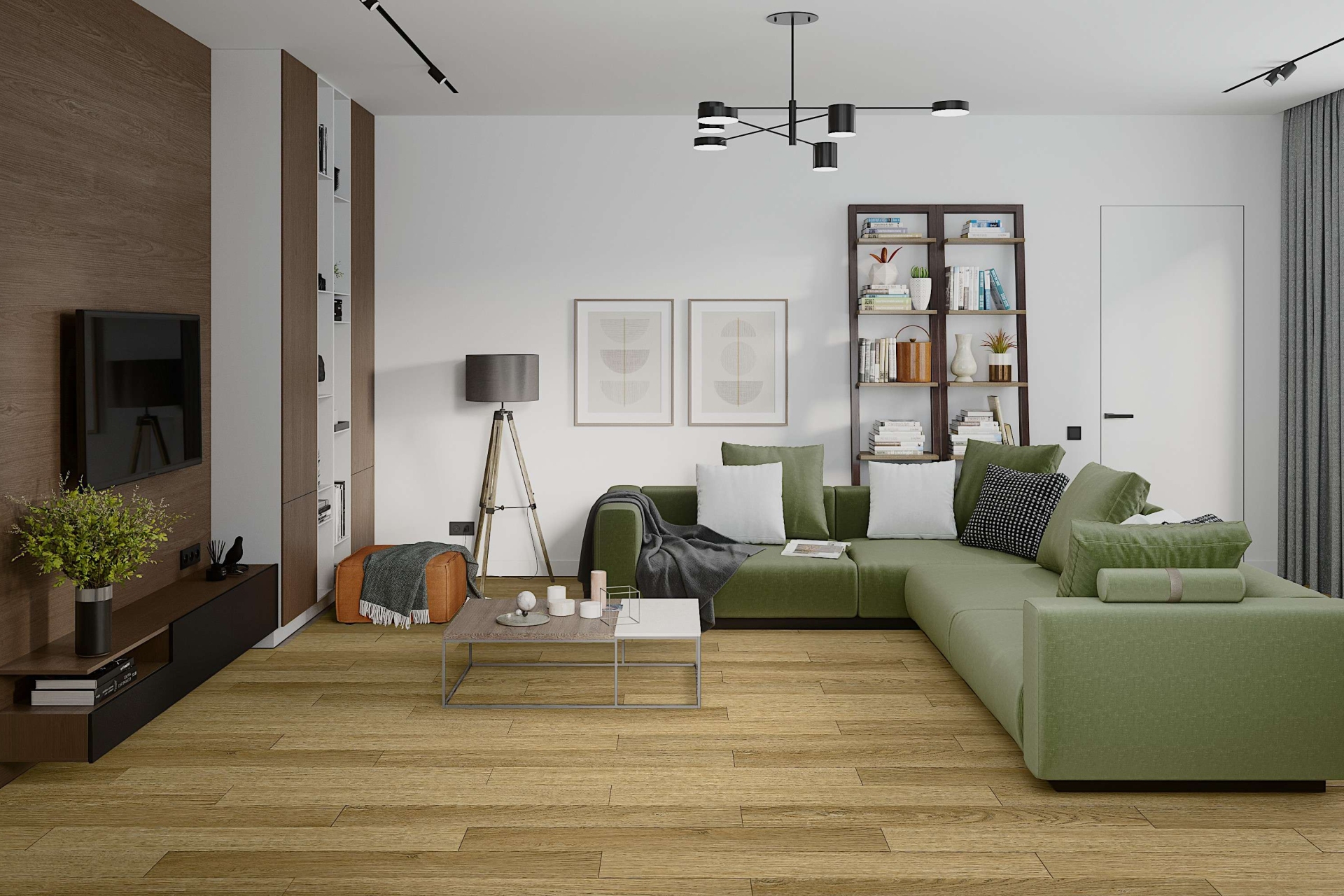 SPC ламинат «Damy Floor» Дуб Золотой (1220*180*4 мм) — купить в Орле