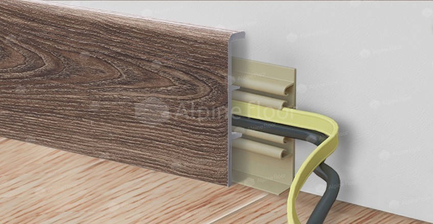 Напольный плинтус Rico Concept 80 Дуб фисташковый (2200*20*80 мм) — купить в Орле