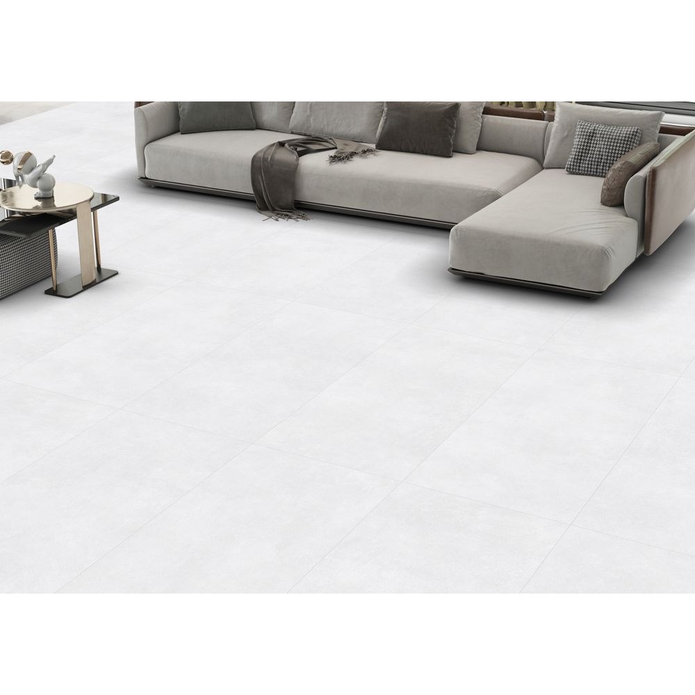Керамогранит "Ennface" 600*1200 Gypsum Sharkskin Матовый Белый — купить в Орле