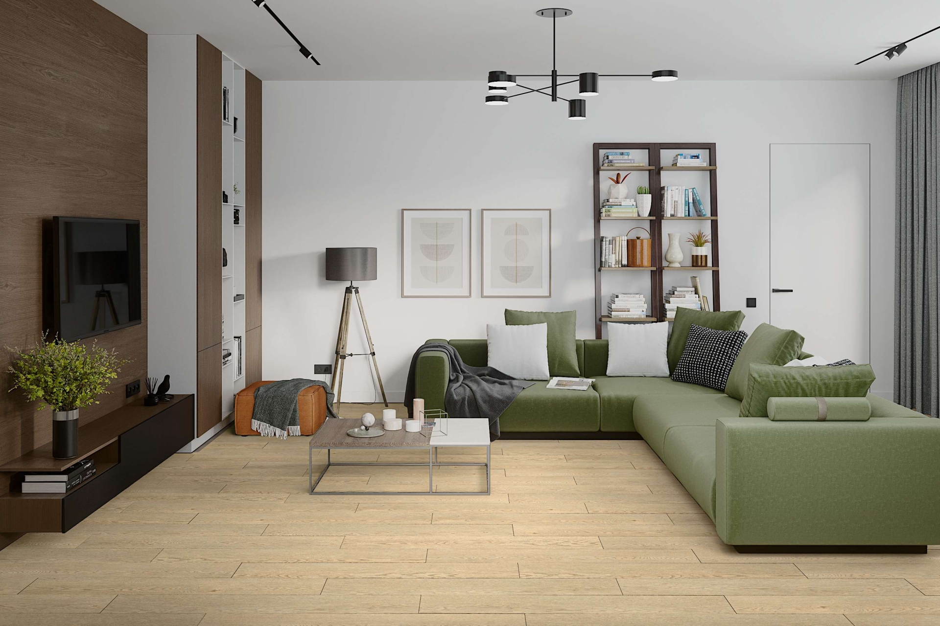 SPC ламинат «Damy Floor» Дуб Латте (1220*180*4 мм) — купить в Орле