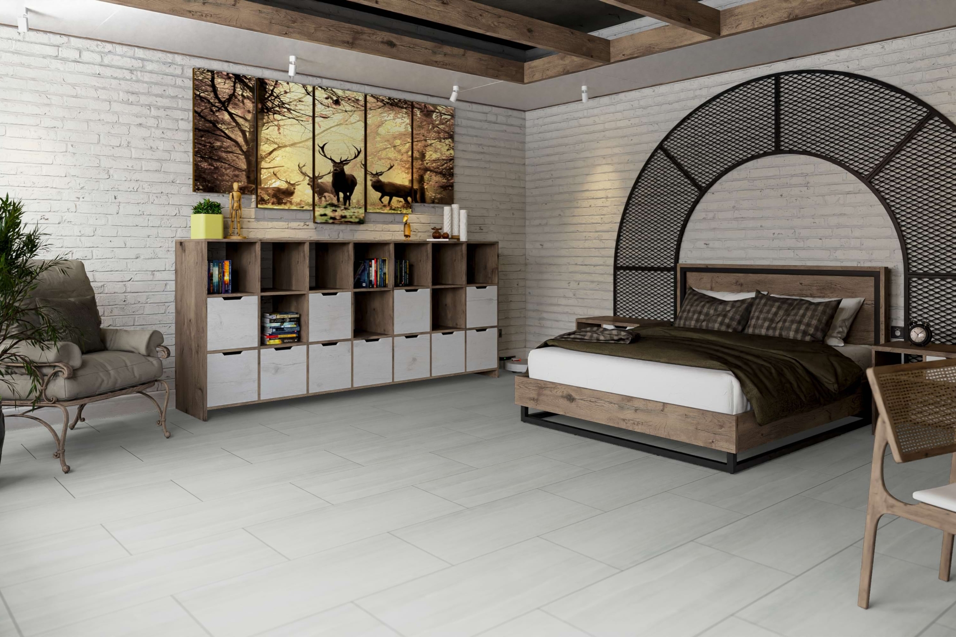 Усовершенствованная кварц-виниловая плитка «Damy Floor» Кайлас (912,4*455,2*2,5 мм) — купить в Орле