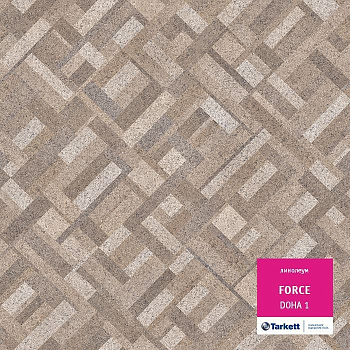 Линолеум полукоммерческий "Tarkett" Force Doha 1 (2,5м) — фото и характеристики