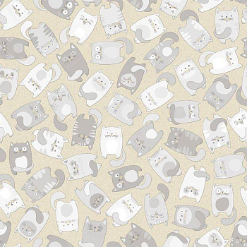 Линолеум бытовой "Синтерос" Комфорт Kitty 1 (3м) — фото и характеристики