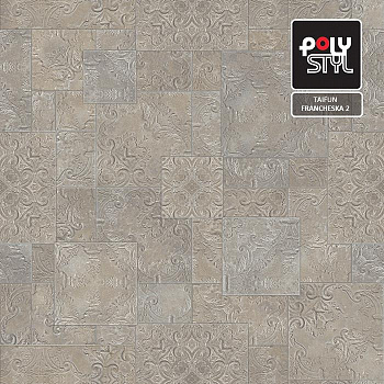 Линолеум бытовой "Polystyl" Taifun Франческа 2 (3м) — фото и характеристики